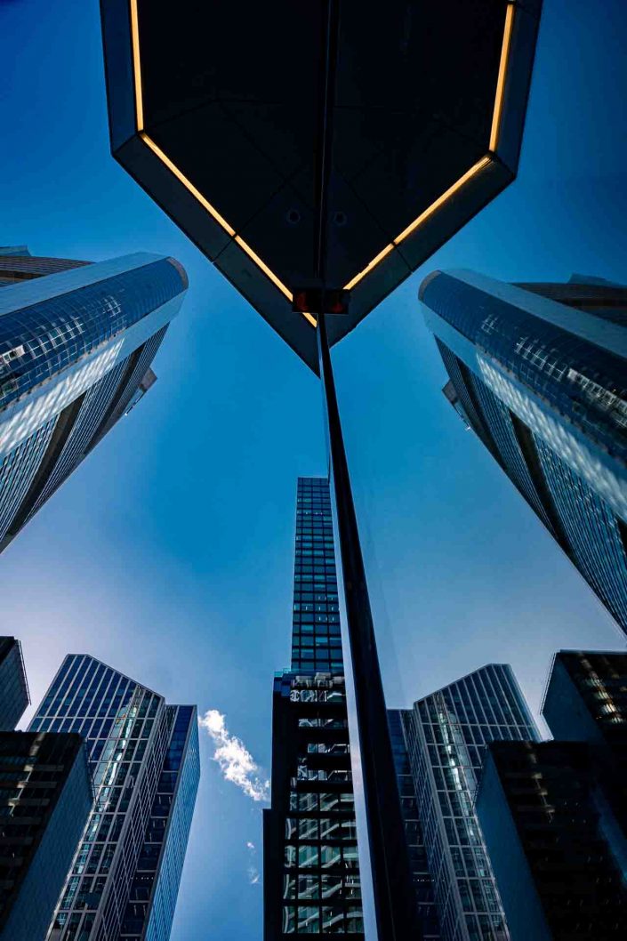 FOUR Frankfurt Hochhäuser – moderne Architektur in Frankfurt am Main fotografiert von Fotograf Ralf Werner