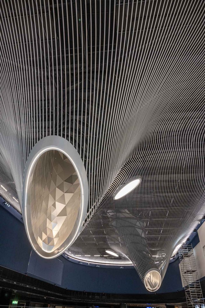 Airport Frankfurt Terminal3 Lichthof Abflug