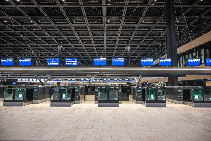 Airport Frankfurt Terminal3 Fraport Schalterhalle